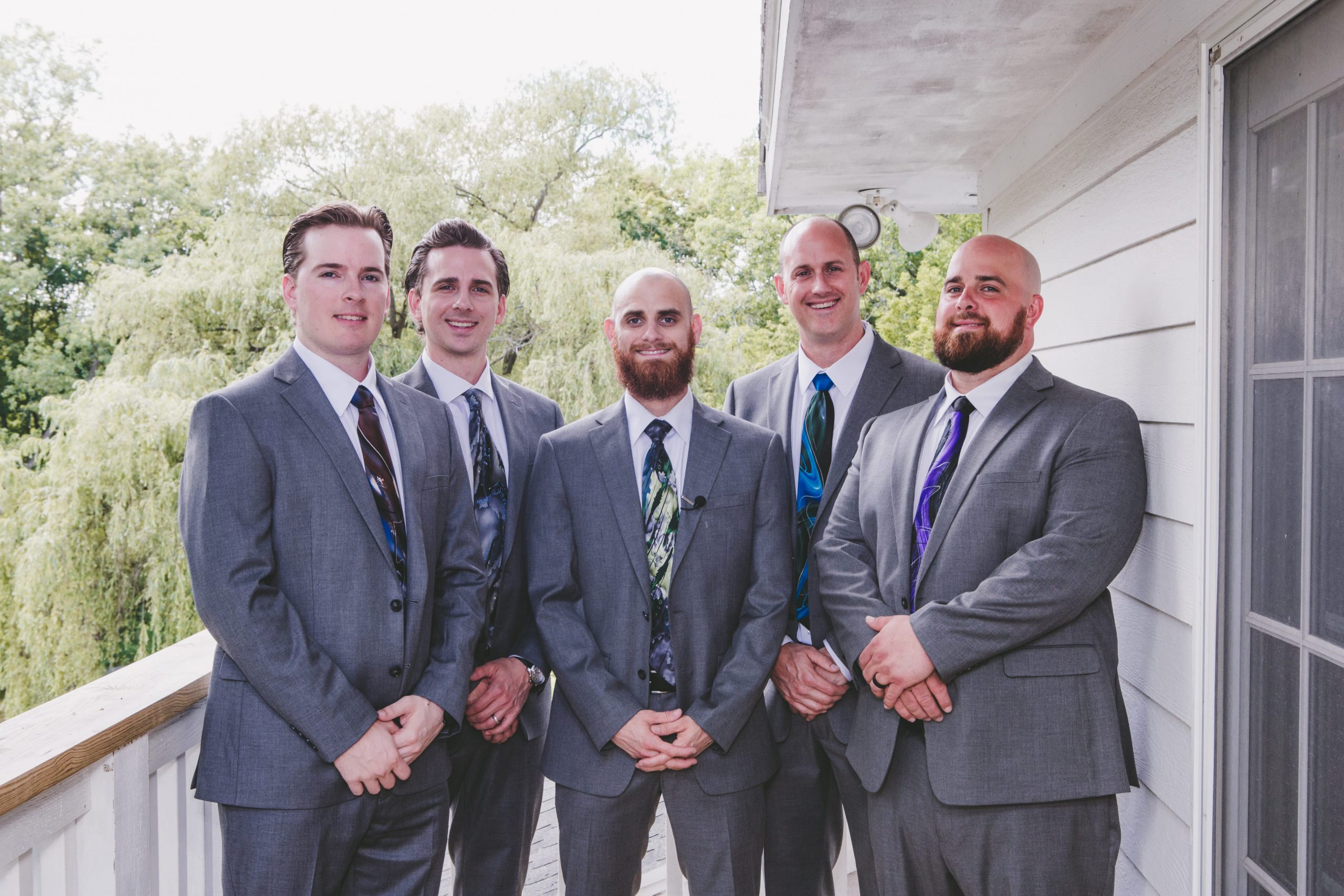 groomsmen pre-ceremony