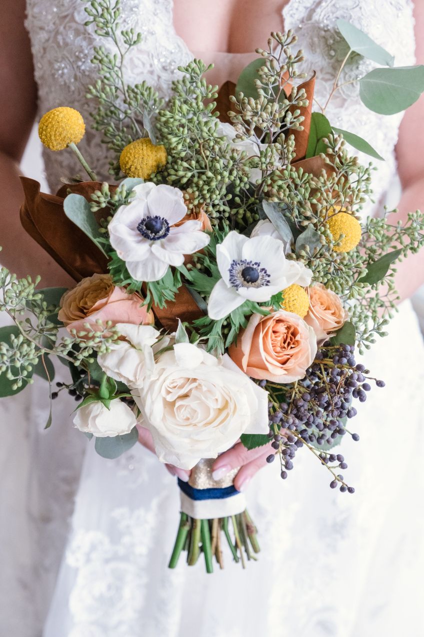 amanda's bridal bouquet