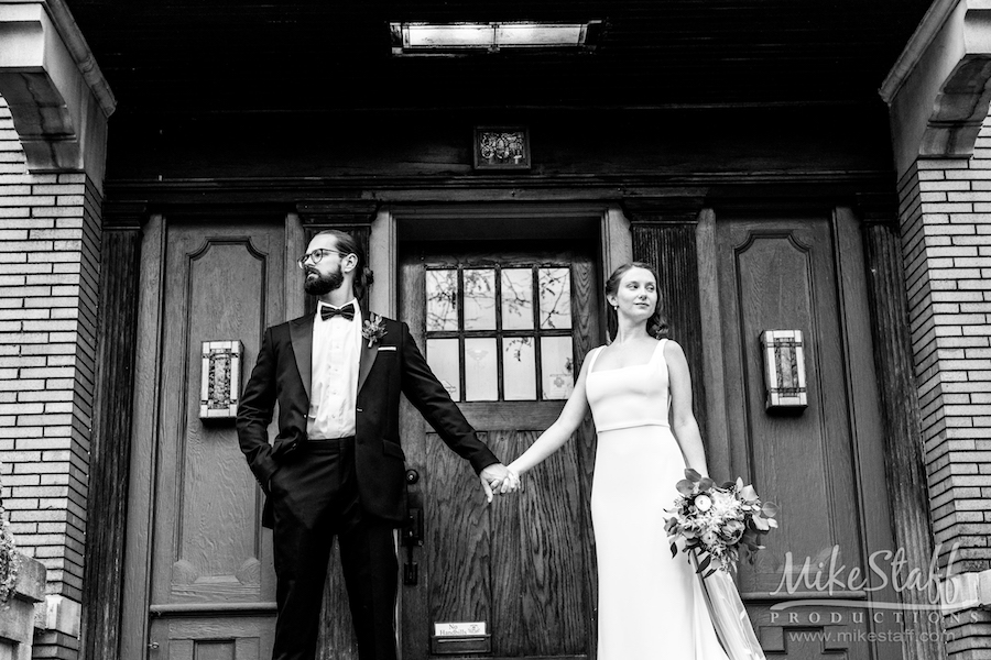 amanda and michael's detroit whiskey factory wedding