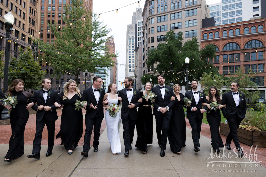 Amanda and Michael's Detroit whiskey factory wedding