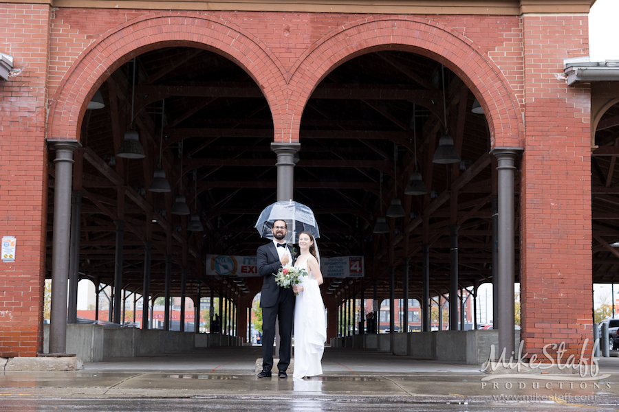 Amanda and Michael's Detroit whiskey factory wedding