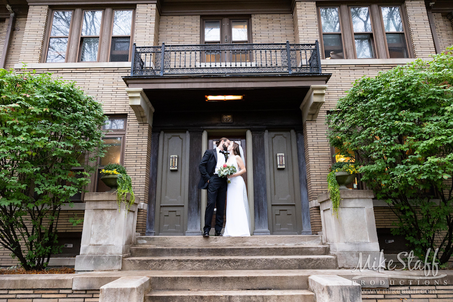 Amanda and Michael's Detroit whiskey factory wedding