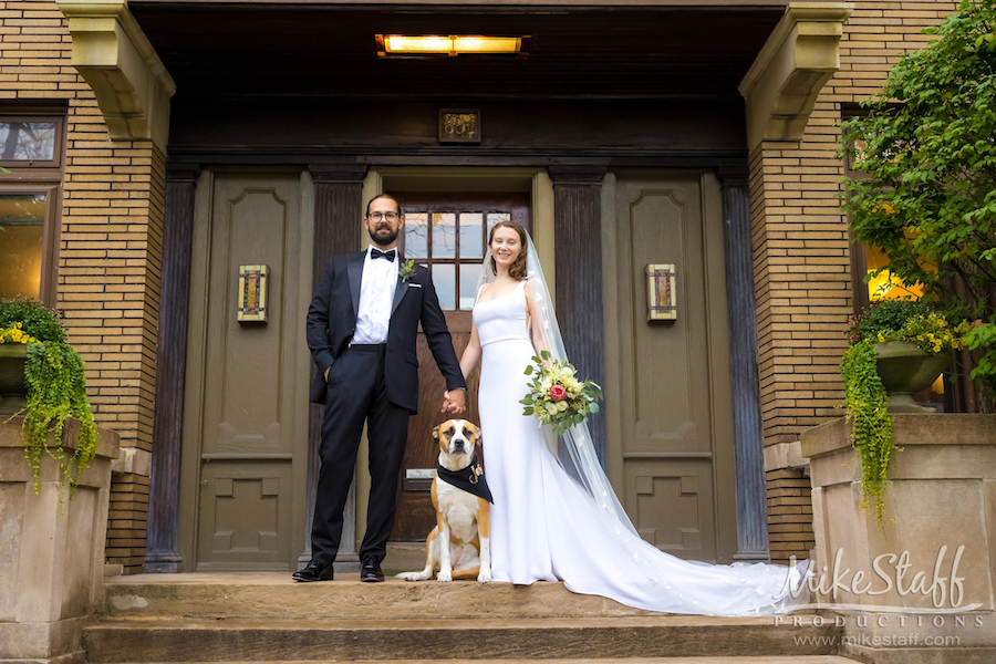 Amanda and Michael's Detroit whiskey factory wedding