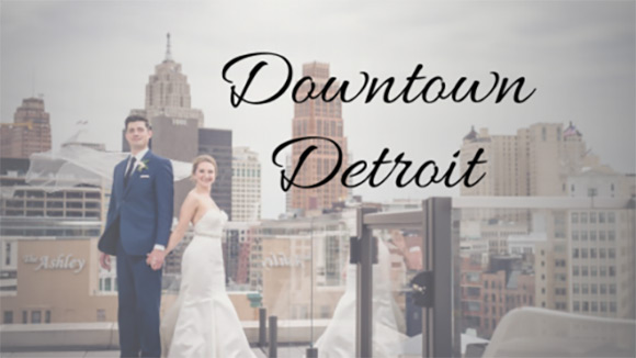 downtown detroit wedding michigan