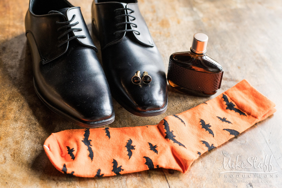 groom wedding details shoes socks