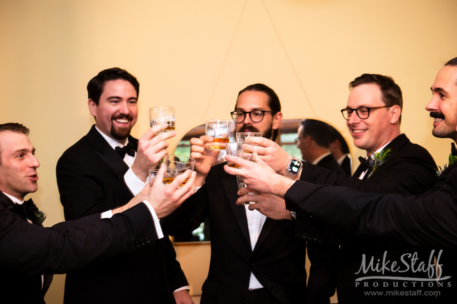 Amanda and Michael's Detroit whiskey factory wedding