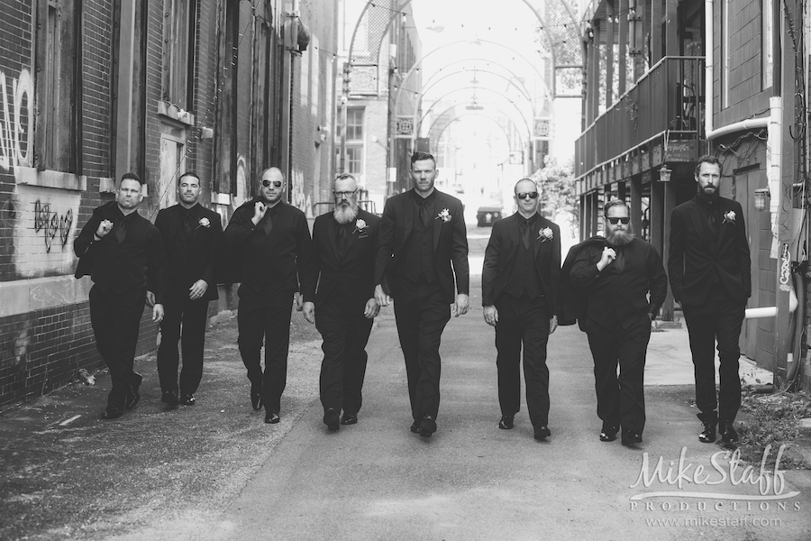 groomsmen in pontiac