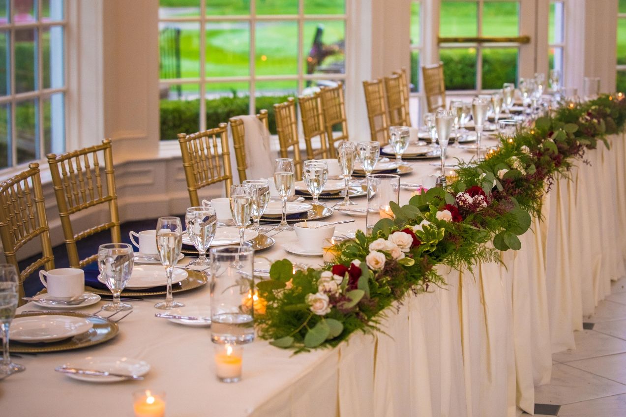 head table at cherry creek