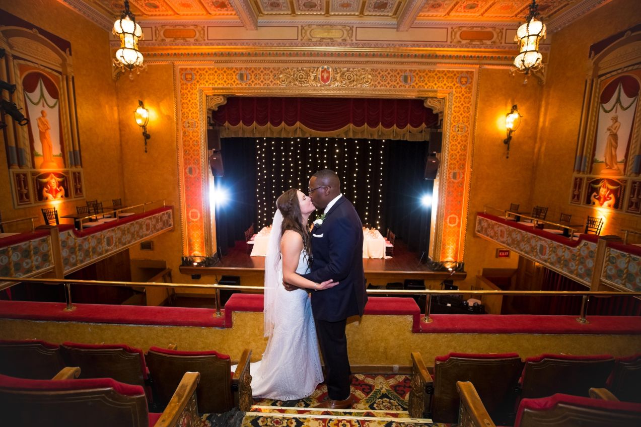 jennifer and tearis in the gem theatre