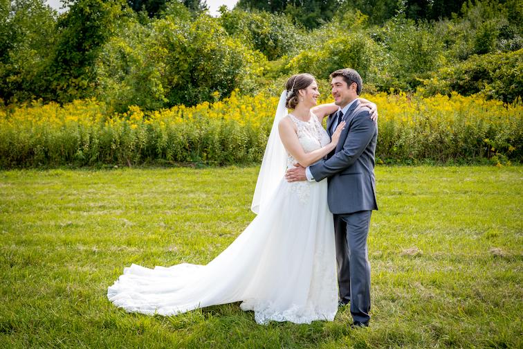 Julie and Eric outdoor romantics