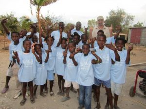 Mike Staff with kids in HaitiMike Staff with kids in Haiti