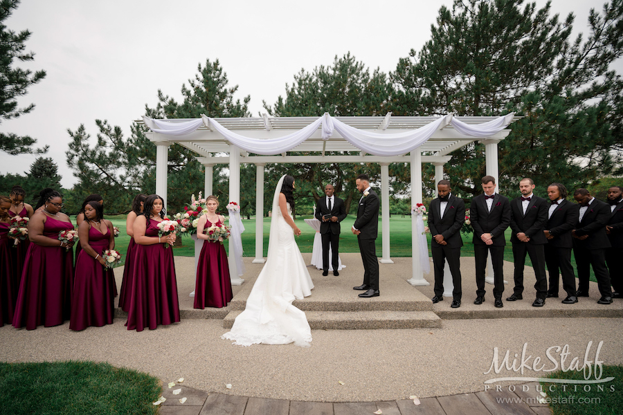 dezarae and charles wedding photography outdoors sycamore