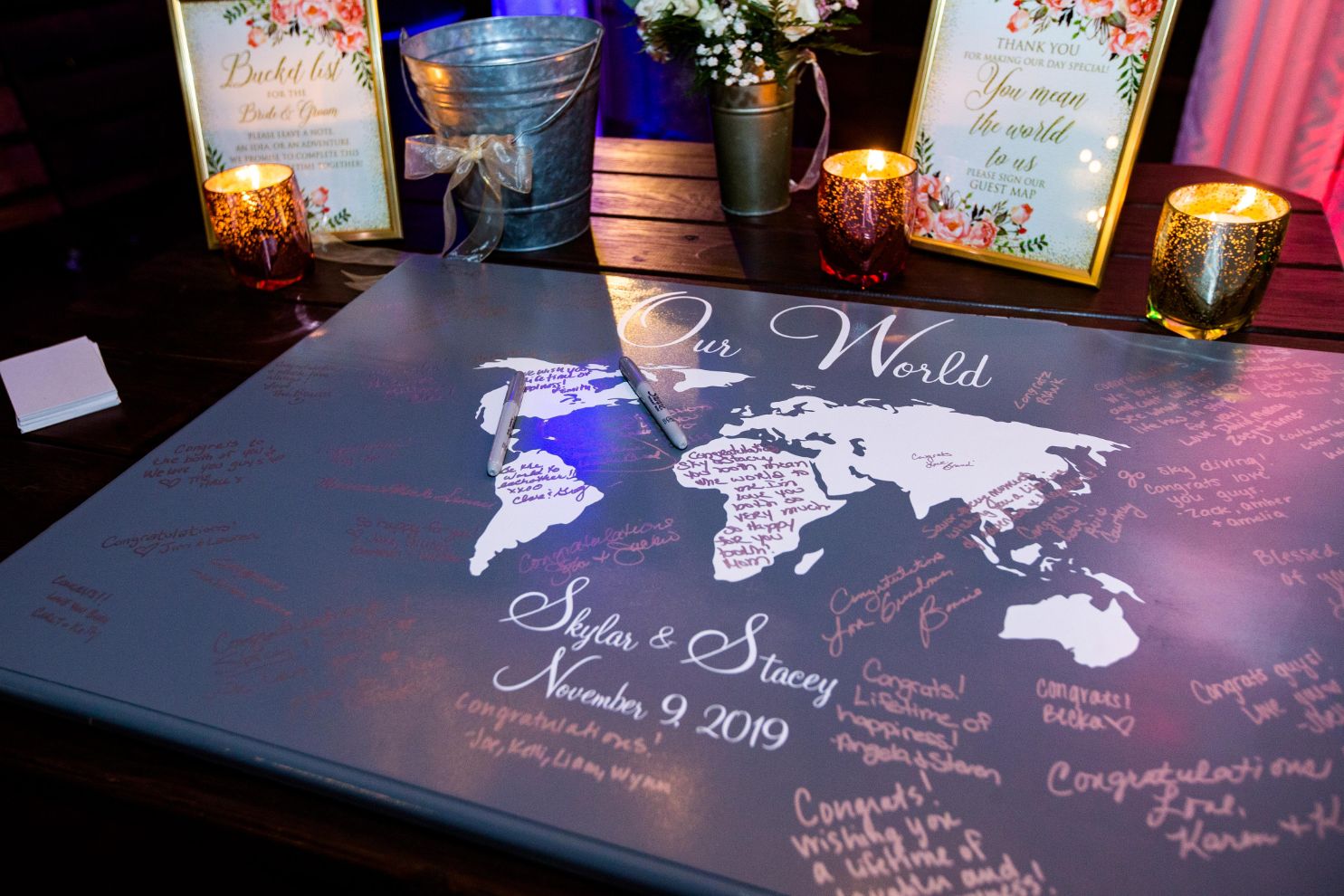 our world guest book