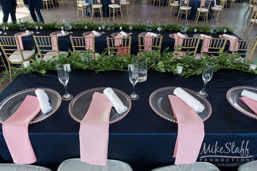 pink reception details