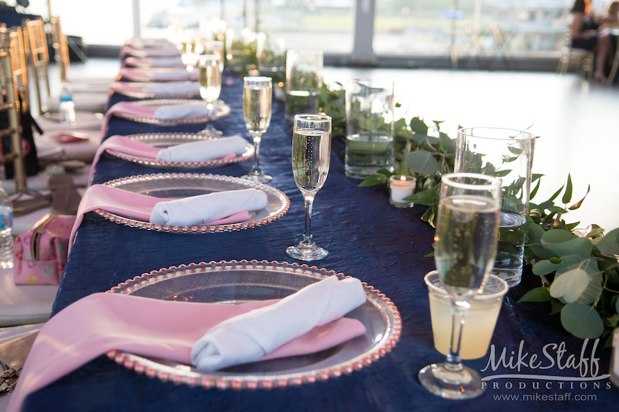 reception details at roostertail