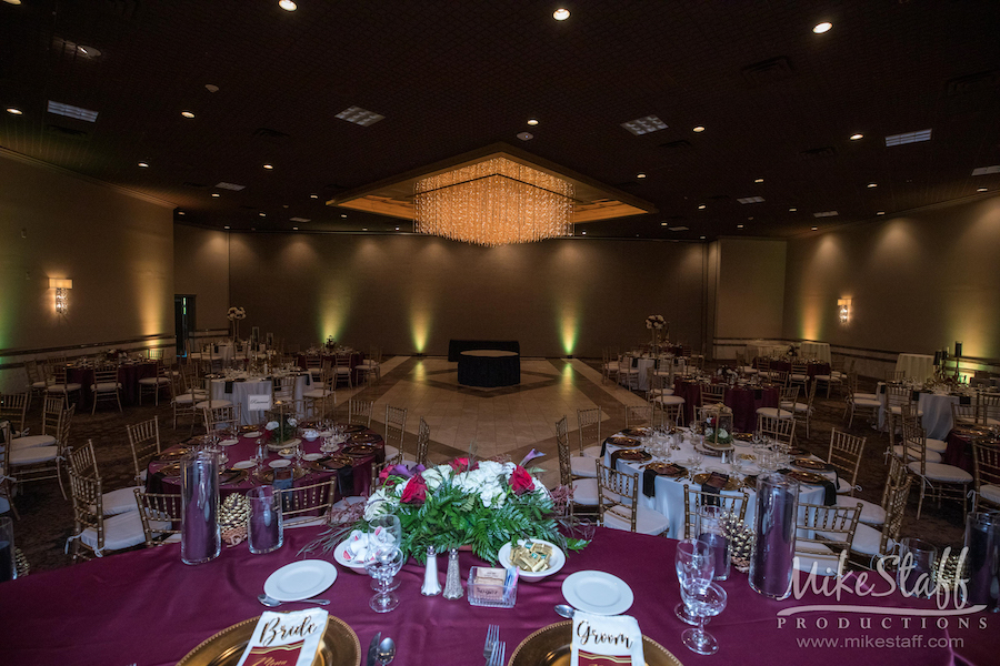 Reception room in Laurel Manor