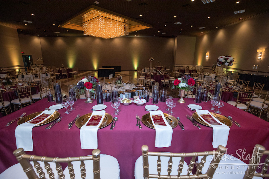 table details at Laurel Manor