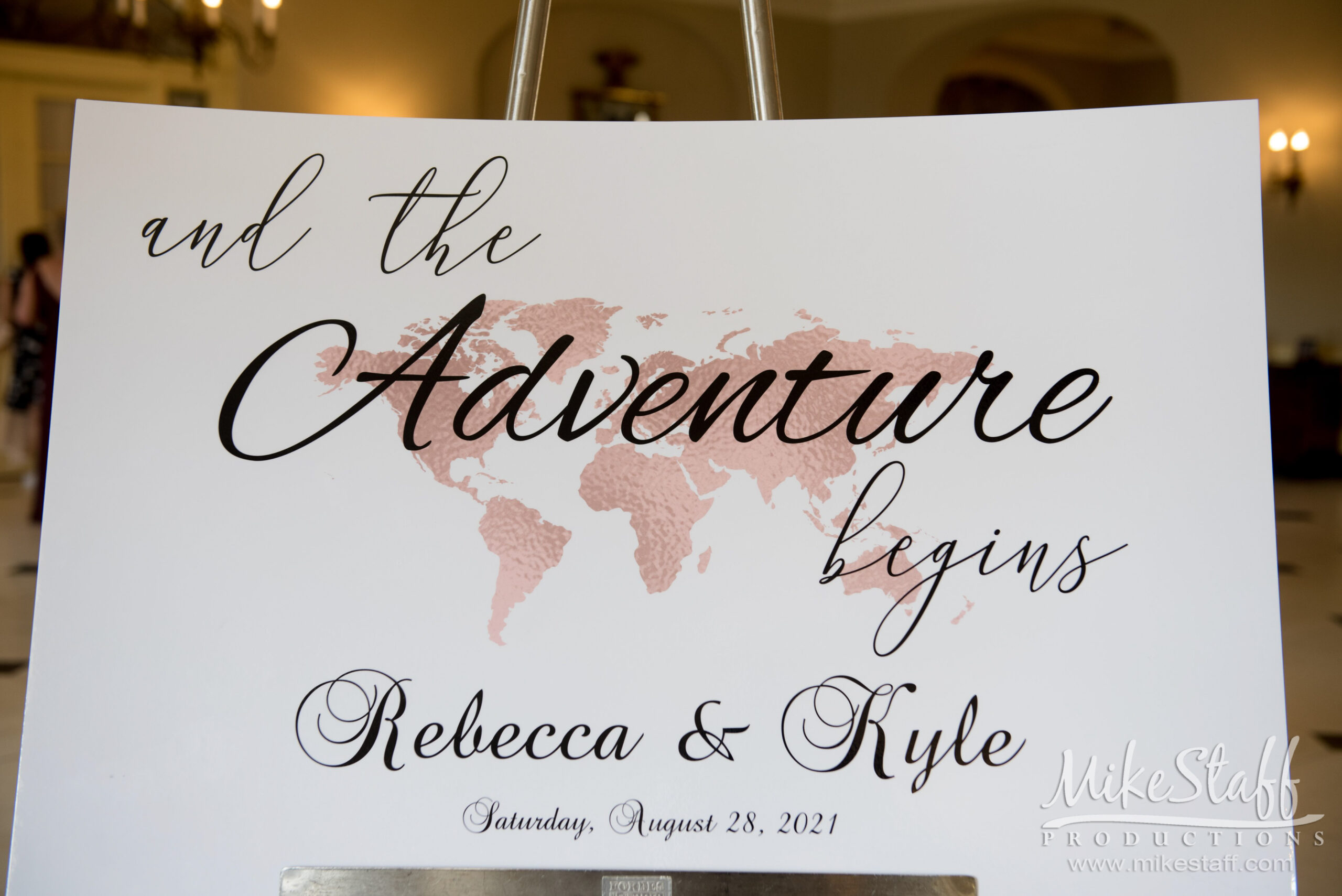 wedding welcome sign